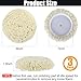 phepetroll 3 PCS Wool Buffing Polishing Pads 7 Inch, Natural Wool Cutting Pads with Hook and Loop Backing Compound & Polishing for Automotive Car Boats Glass Furniture Repair