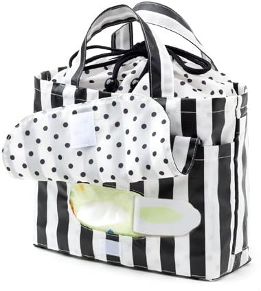 Diaper Pouch (Drawstring Tote) Diaper Bag Made in Japan 100% Cotton