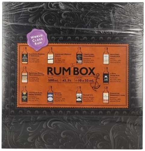 The Rum Box Purple Edition 42,3% Vol. 10X0,05L In Giftbox