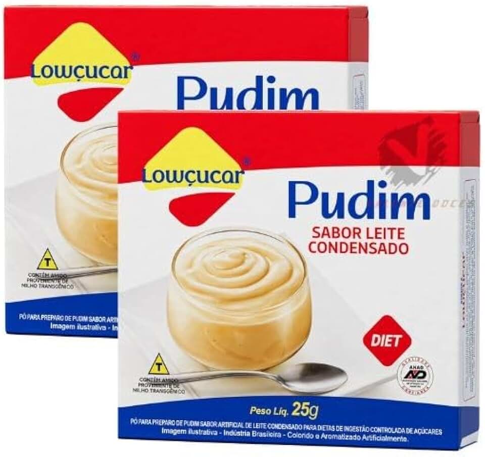 Kit 2 Pudim Leite Condensado Lowçucar Diet 25G