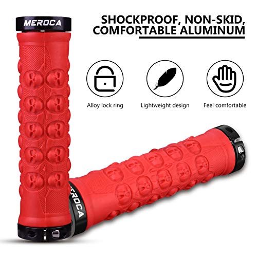 BESPORTBLE 2Pcs Punhos de Guiador de Bicicleta Com Plugues de Barra Cobertura de Punhos de Guiador d
