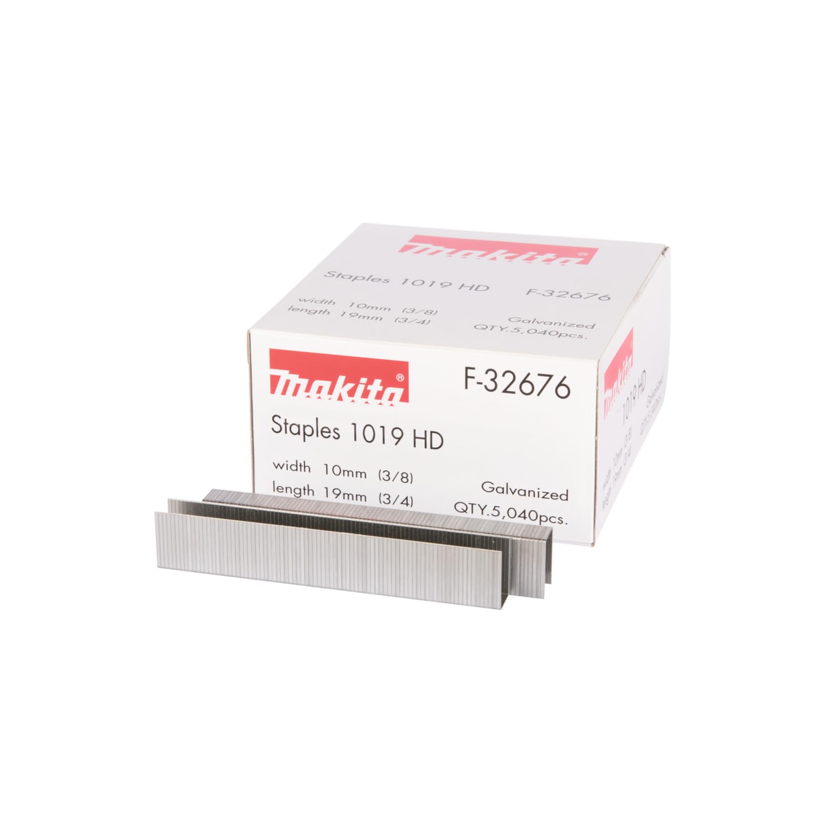 Makita Multicoloured F-32676 10 X 19 Mm Staple - Multi-Colour