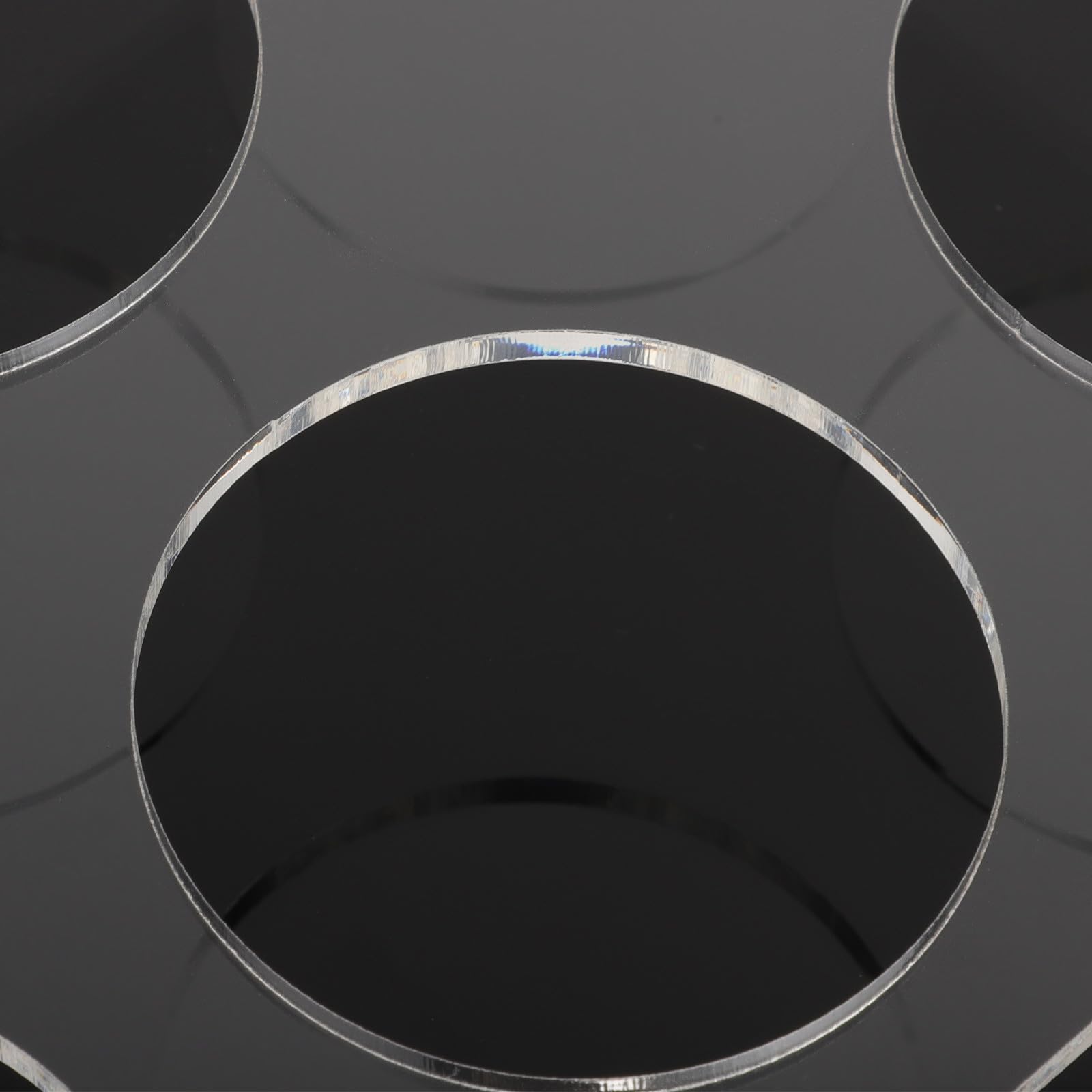 Bandeja de Acrílico para Vasos Ligera y Elegante, Adecuado para Celebracion Verano, Soporte Funcional para Almacenamiento de Vasos en Fiestas y Reuniones