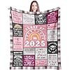 Graduation gifts 2025 blanket 60×50 graduation gift 2025 college graduation gifts for women class of 2025 graduation gifts ideas high schoolmasters degree graduation gifts for her  urban country home decor