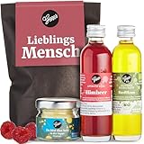 Gepp's Feinkost Wundertüte Lieblingsmensch I Feinkost-Geschenk für die beste Freundin, den Partner oder andere Lieblingsmenschen I Geschenkset mit Delikatessen wie Gewürzsalz, Essig- & Bio-Olivenöl