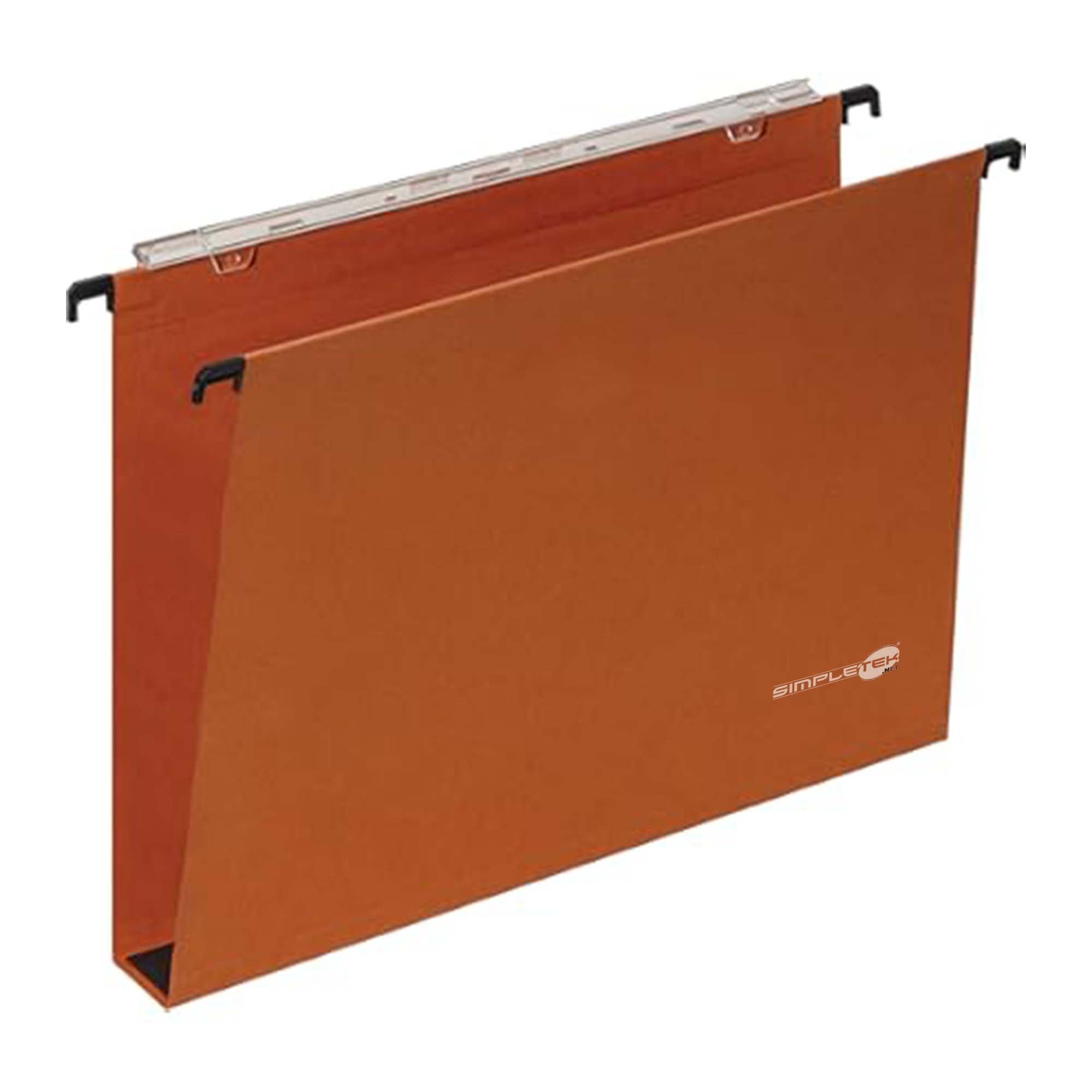 SIMPLETEK - Classificatore Documenti Metallo 4 Cassetti Serratura di Sicurezza Mobile Archivio Ufficio Cartelle Sospese A4 Grigio con Raccoglitori (Ricondizionato)