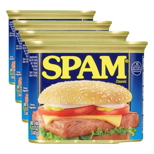 Hormel, Spam, 12 Oz, 1 Count (Pack of 4)