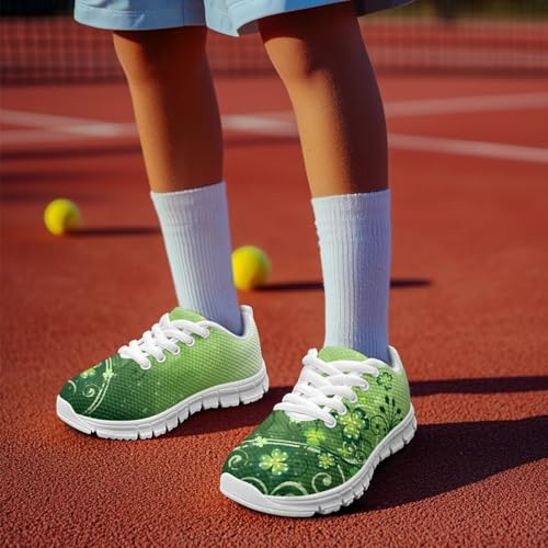 Children's Animals Sneaker Comfortable Non-Slip Lace-Up School Sport Hiking Shoes for Big Kids Breathable Lightweight Athletic Outdoor Walking Sneaker for Litter Kids US 11-53