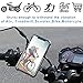 Soporte Movil Bicicleta Aluminio Motocicleta Telefono Soporte Universal 360°Rotación Soporte Móvil Manillar...