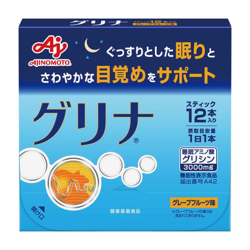 Amazon | 味の素 グリナ 12本入り ×1個 顆粒 グレープフルーツ味