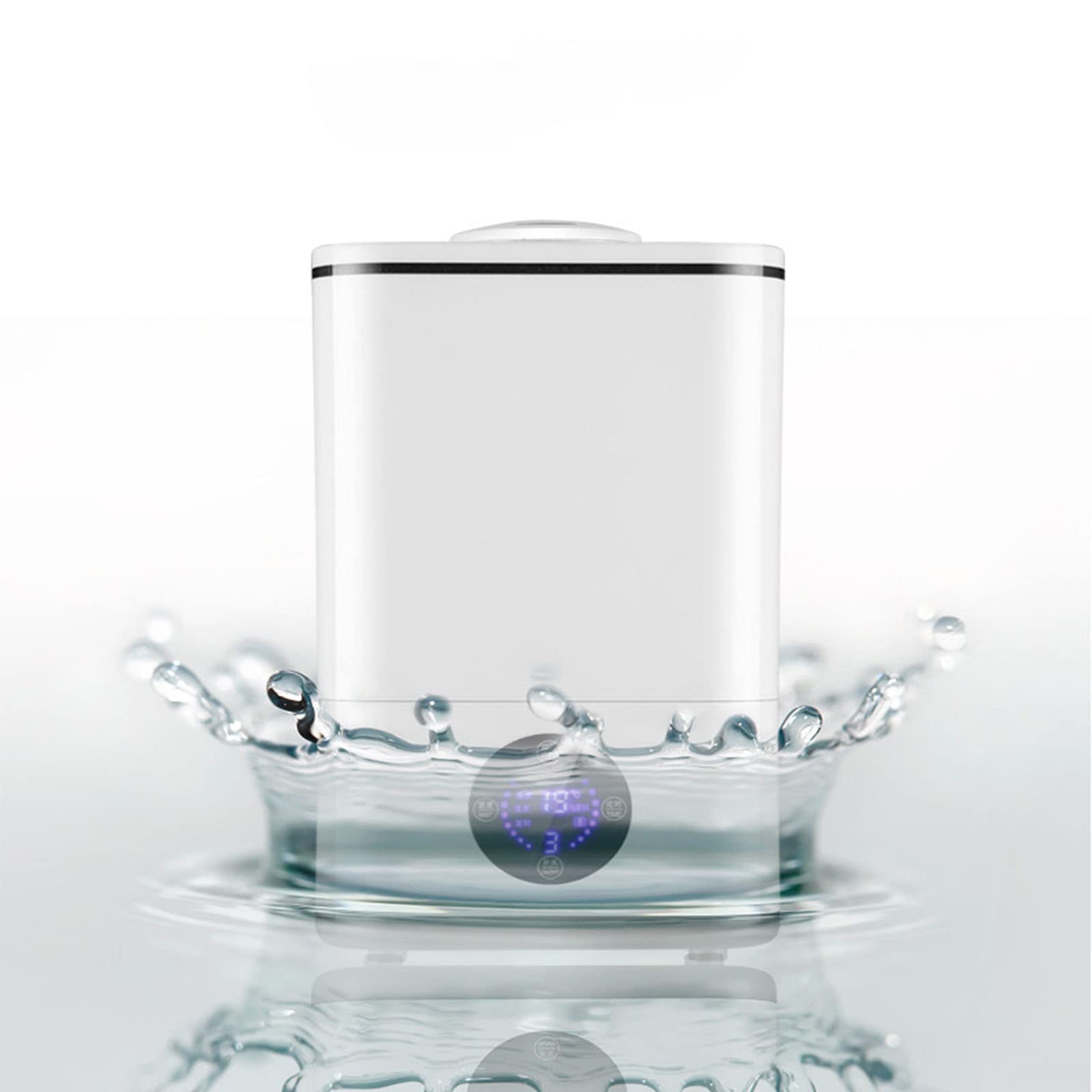 Humidificador, humidificador de Aire humidificador de Niebla para humidificadores de Escritorio personales portátiles de Dormitorio, 3 Modos de Niebla y Apagado automático, Super