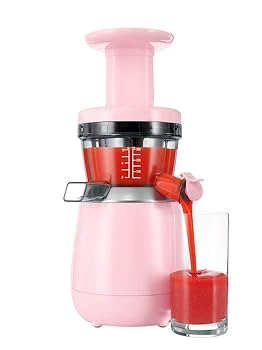 HUROM Slow Juicer H310A（ピンク） Amazon.com: Hurom H310 Easy Clean Slow Juicer, Lavender