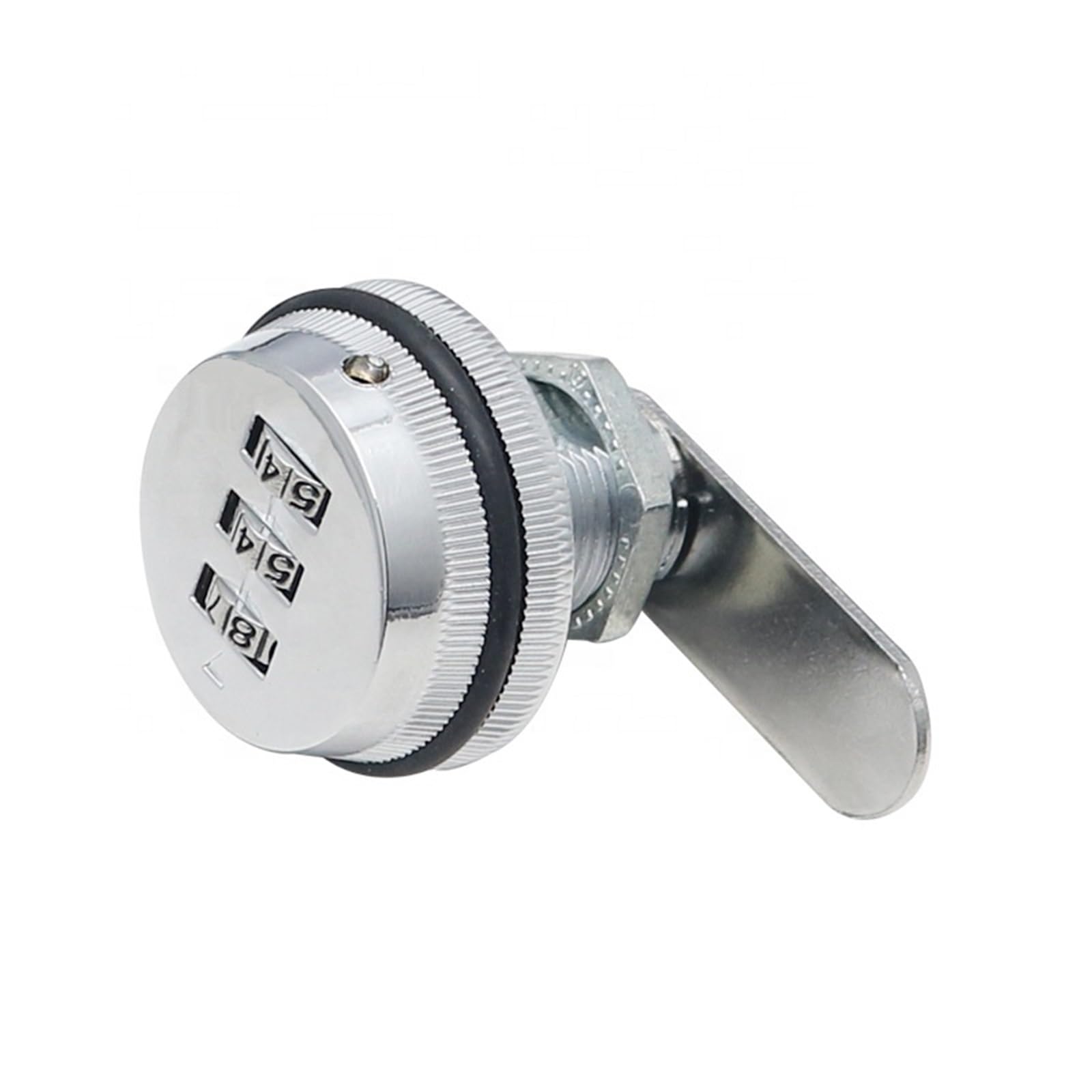 Cerradura de aleación de zinc con contraseña codificada, sin llave, for buzón, con 3 cerraduras de combinación digital, 1 unidad