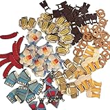 50 Stück Biergarten Geschenk, Oktoberfest Deko, Traditionelle Bayrische Deko aus Holz, Für Oktoberfest-Party, DIY Basteln Und Kreative Geschenkverpackung