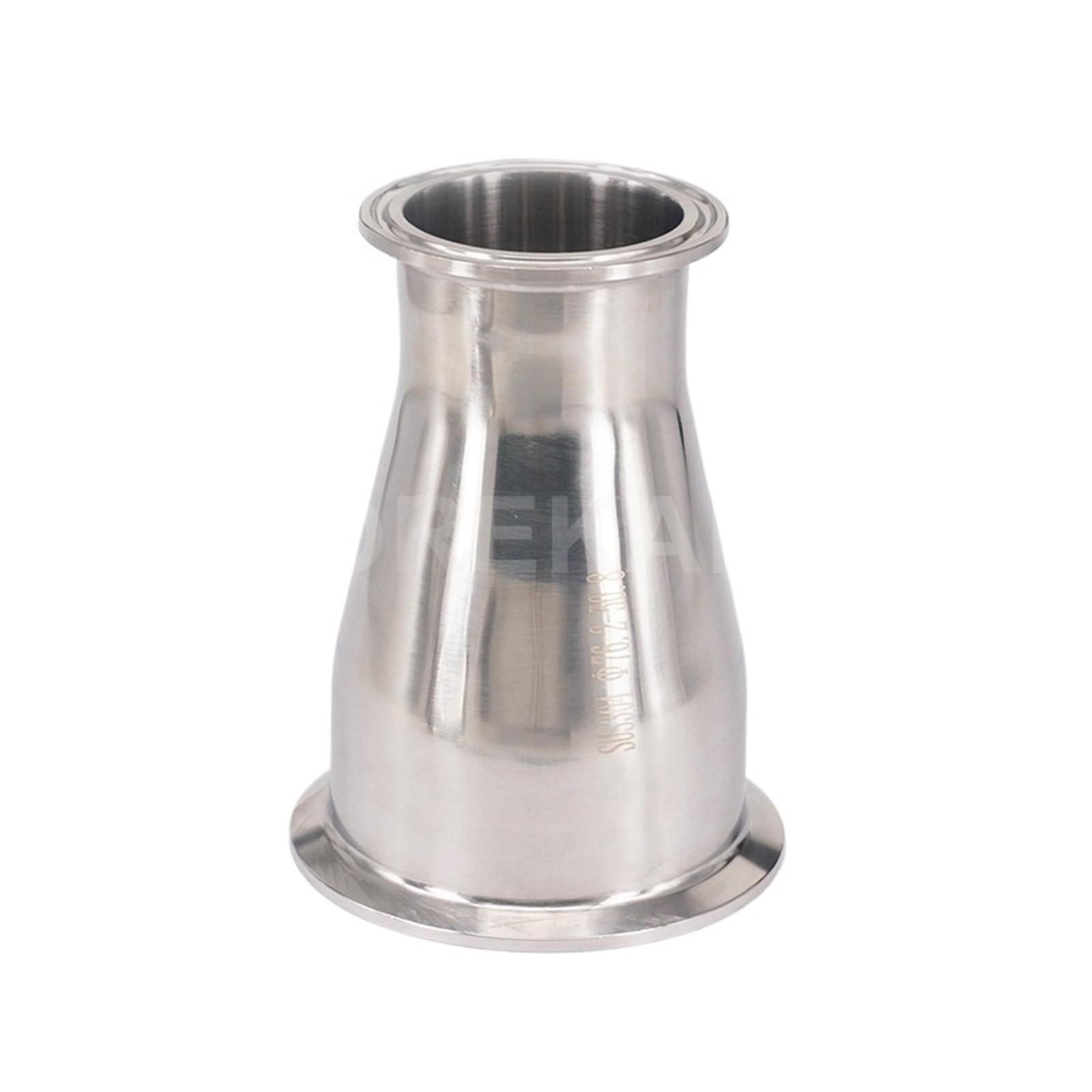 Fqhidmomx One Color Fit Tube O.d 76Mm-51Mm Tri Clamp 3"-2" 304 Stainless Steel Ferrule Pipe Fitting Reducer Plumbing Fittings