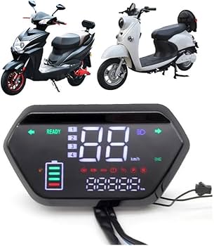 Amazon.com: WLQNHDKM Motorcycle Speedometer 1×48V/60V/72V E-Bike