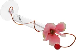 Outanaya Alimentador De Pássaros Alimentador De Pássaros Pendurado Alimentador De Pássaros De Plástico Alimentador De Esquilos Suporte De Alimentador De Beija-Flor Alimentador Automático