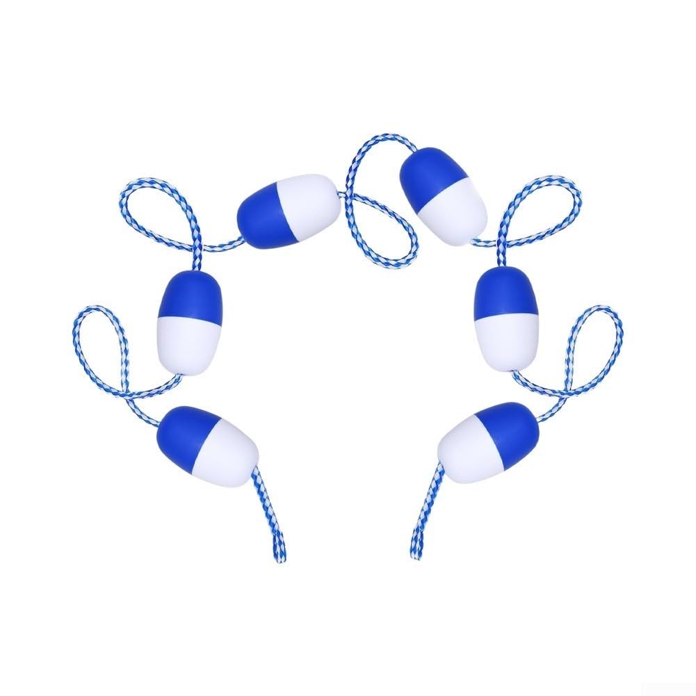 Corde Flottante Piscine 10m Bleue pour Extérieur