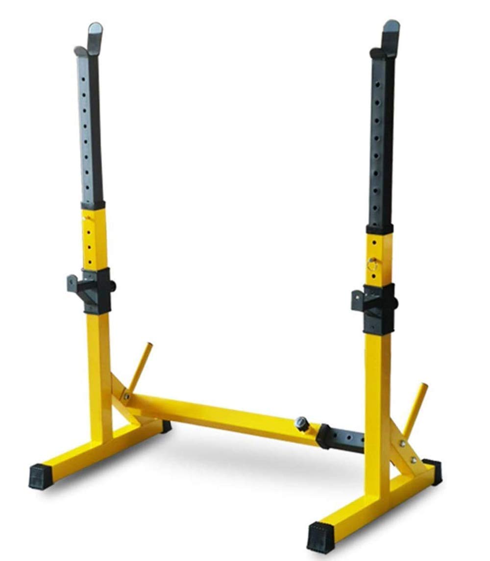 Fancyart Squat Rack Stands Barbell Rack Gym Weight Bench Press Stand Max Load Squat Stand Equipment Home & Gym