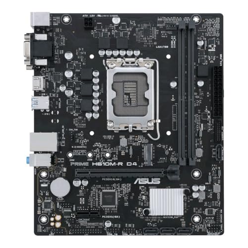 PRIME H610M-R D4 Intel H610 LGA 1700 micro ATX - Scheda madre - Immagine 1