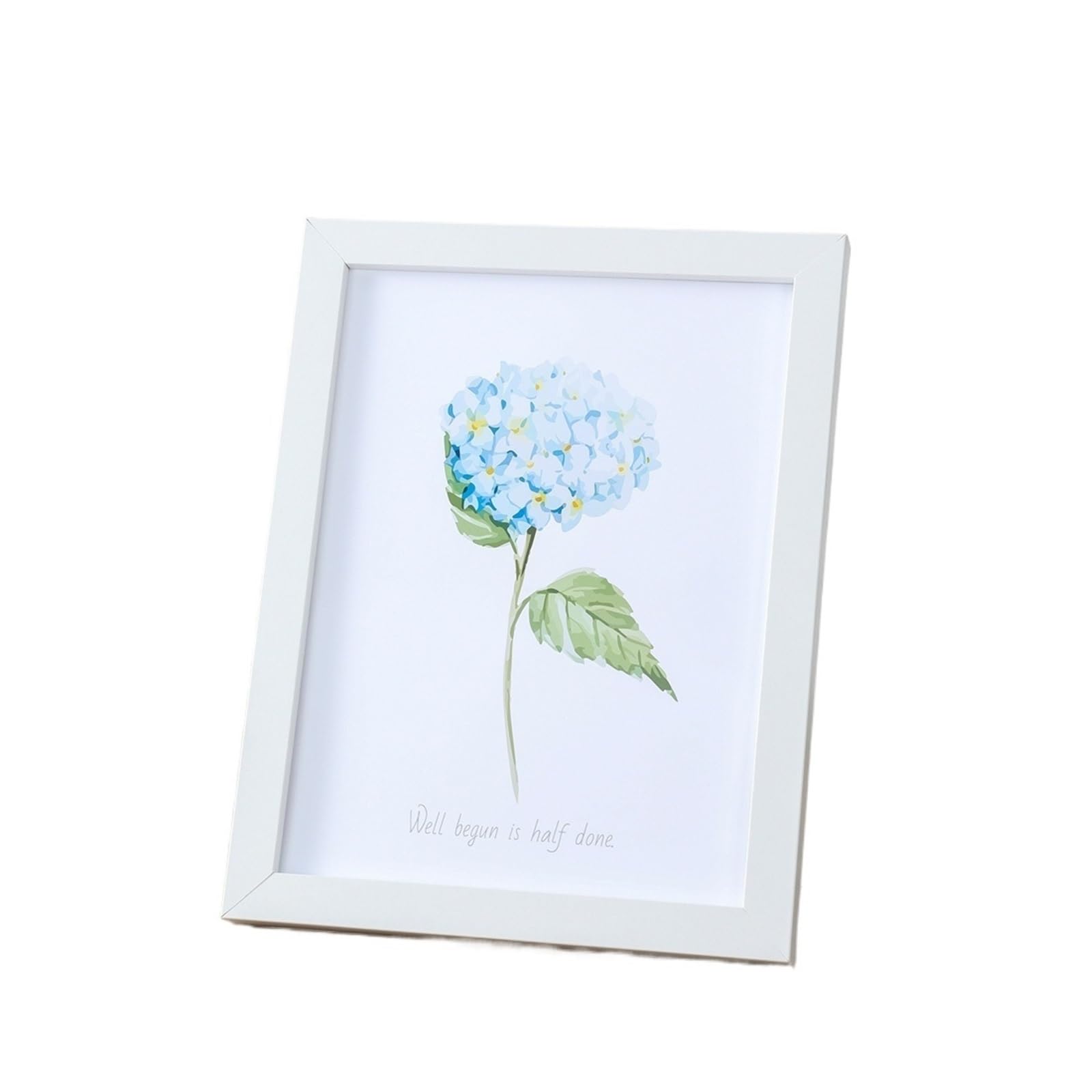 DAJGRHE Photo Frame Wooden Photo Frame For Wall Hanging 10X15 15X20 20X25cm A4 Wood Picture Stand(White Frame,A4 21X30cm)