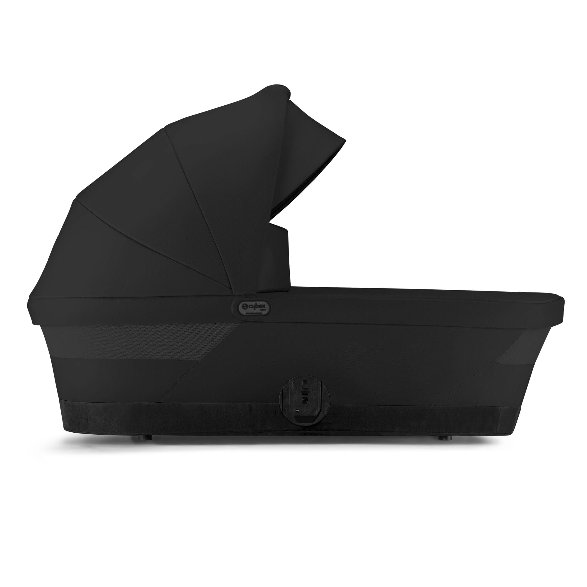 CYBEX Gold GAZELLE S Cot Kinderwagenaufsatz, Ab Geburt bis ca. 6 Monate (max. 9 kg), Für CYBEX Gazelle S und e-Gazelle S, Moon Black
