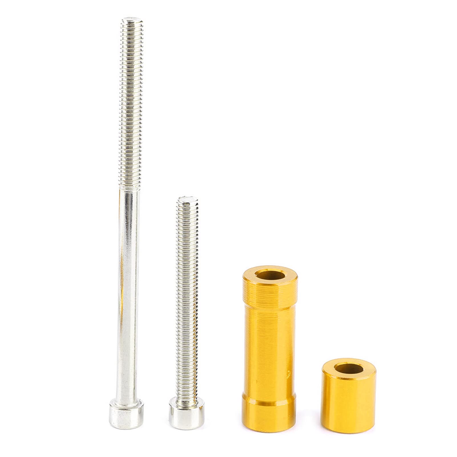 Motorrad Motor Crash Guard Slider Premium Aluminiumlegierung Anti Kollision Rahmen Schutzhülle für FZS600 XJ6 FZ6 Schwarz Rot Gold (Gold)