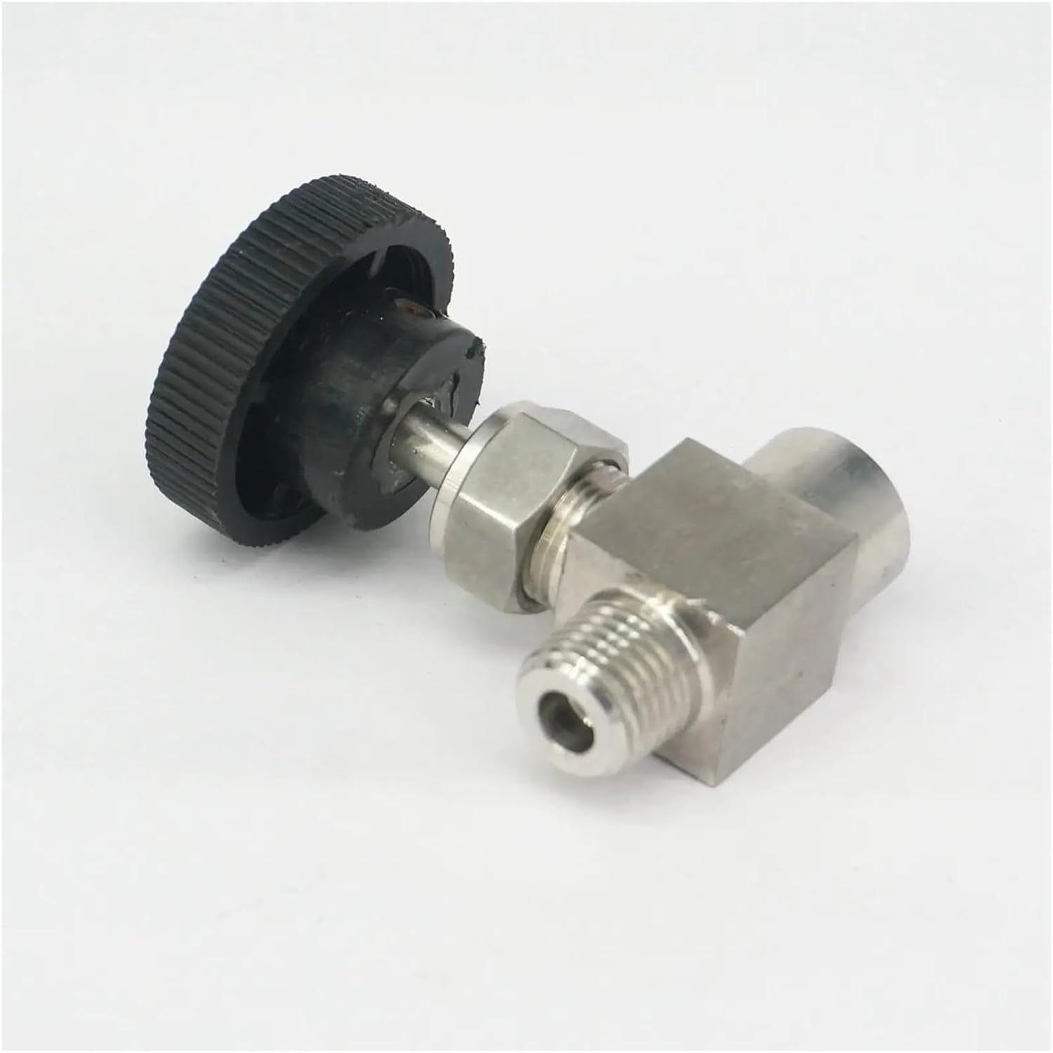 1/4"" 3/8"" NPT Female to Male 304 Stainless Steel Needle Valve Flow Control(Color:NPT,Size:1/4""), 0.25 Inch