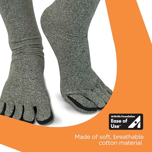 Image of IMAK Brownmed Compression Arthritis Socks, Circulation Support, Large