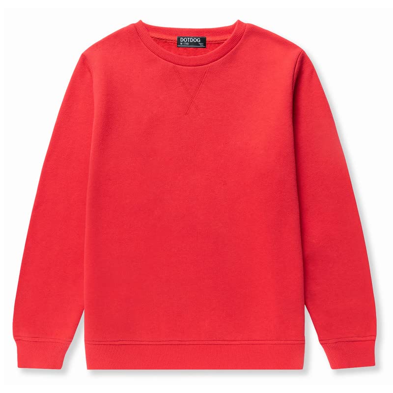 DOTDOG boys unisex-child Crew Neck