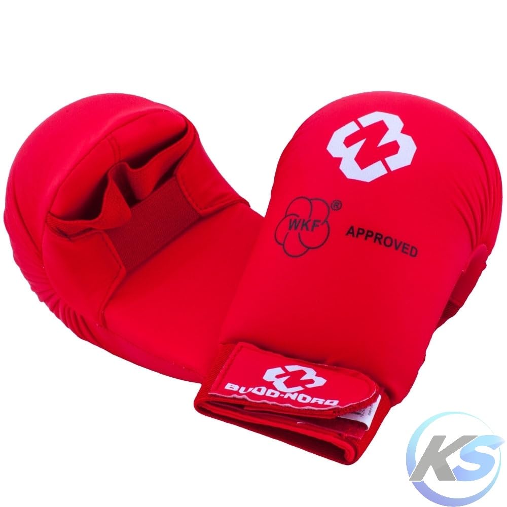 Guanti karate WKF Approved, Rosso e Blu