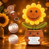 TUZELIYA Gute Besserung Geschenk,Pocket Hug Sonnenblume mit LED