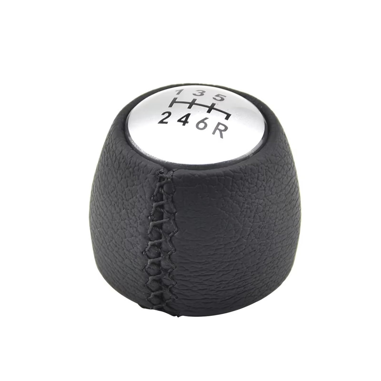 LinQianBhD Car Gear Shift Knob for Alfa for Romeo for GT 147 166 3.2 for V6 6 Speed Car Auto Manual Gear Shift Knob Lever Shifter Handball Round 55347088