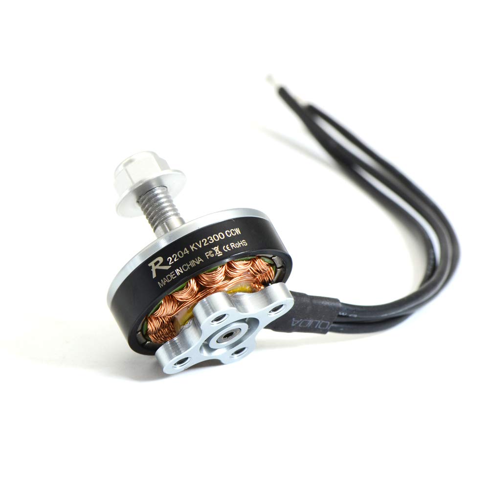 VIDOO R2204 2204 silnik bezszczotkowy 2300KV 3-4S do drona RC FPV Racing Multi Rotor - czarny i niebieski