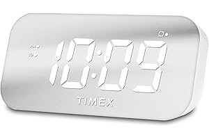 Timex Alarm Clock: Enhanced Wake-Up Capability with USB Charging Access