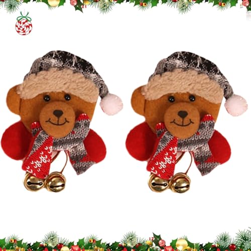 Broche de Navidad LED Broche con Luz de Navidad Broches Temático