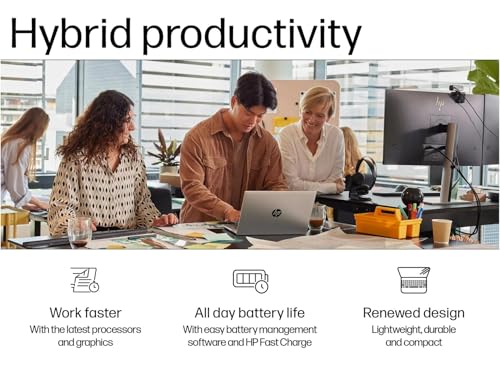Image of HP ProBook 460 G11 Business Laptop (16 inch FHD+, Intel Ultra 7 155U, 16GB DDR5 RAM, 512GB SSD) Wolf Security, Backlit Numeric KB, 1080P IR Webcam, Fingerprint Reader, Win 11 Pro, AI PC (Renewed)