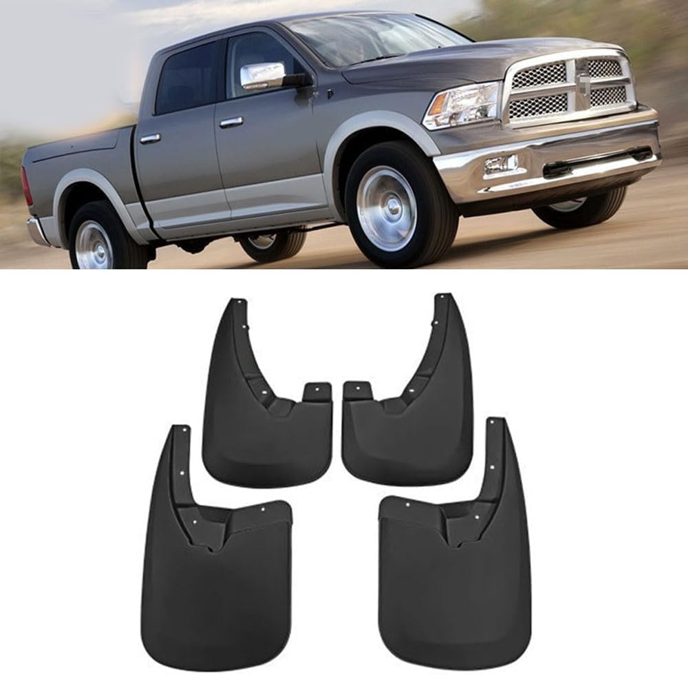 Guardabarros antisalpicaduras para Dodge Ram faldillas impermeables que protegen la pintura
