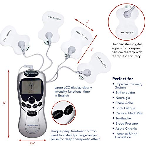 PAINSLAYER Acupuncture Pen with 5 Massage Heads Plus Massage Therapy Machine Function Energy Pain Therapy Relief, Electric Acupuncture Pen,Electro Acupuncture,2 Devices in ONE Box PAINSLAYER Acupuncture Pen with 5 Massage Heads Plus Massage Therapy Machine Function Energy Pain Therapy Relief, Electric Acupuncture Pen,Electro Acupuncture,2 Devices in ONE Box