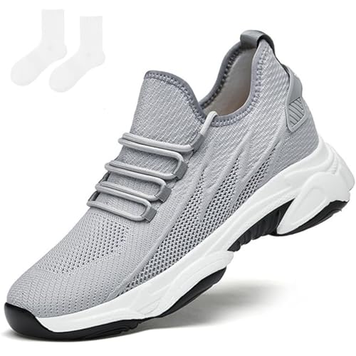 Tallure Sneakers for Women Men, Invisible Internal Height Increase, Cushioned Sole, Arch Support