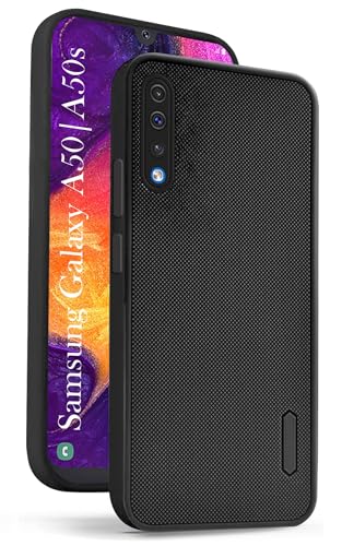 Image of Jkobi Rubberised Back Cover Case for Samsung Galaxy A50 | Galaxy A50s (Textured Grip Design | Camera Protection | Slim and Light Weight | Soft Touch and Feel)