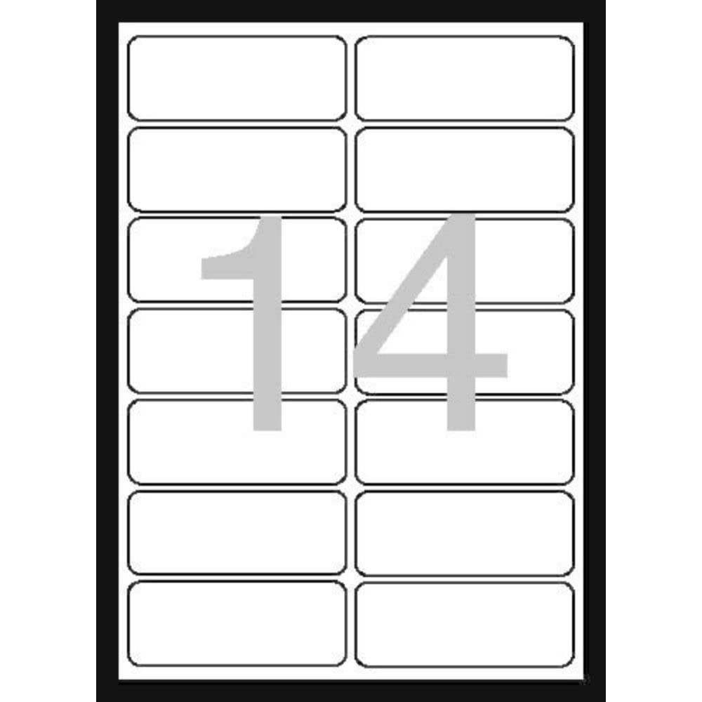Esselte 57137 Label - White (Pack of 1400)