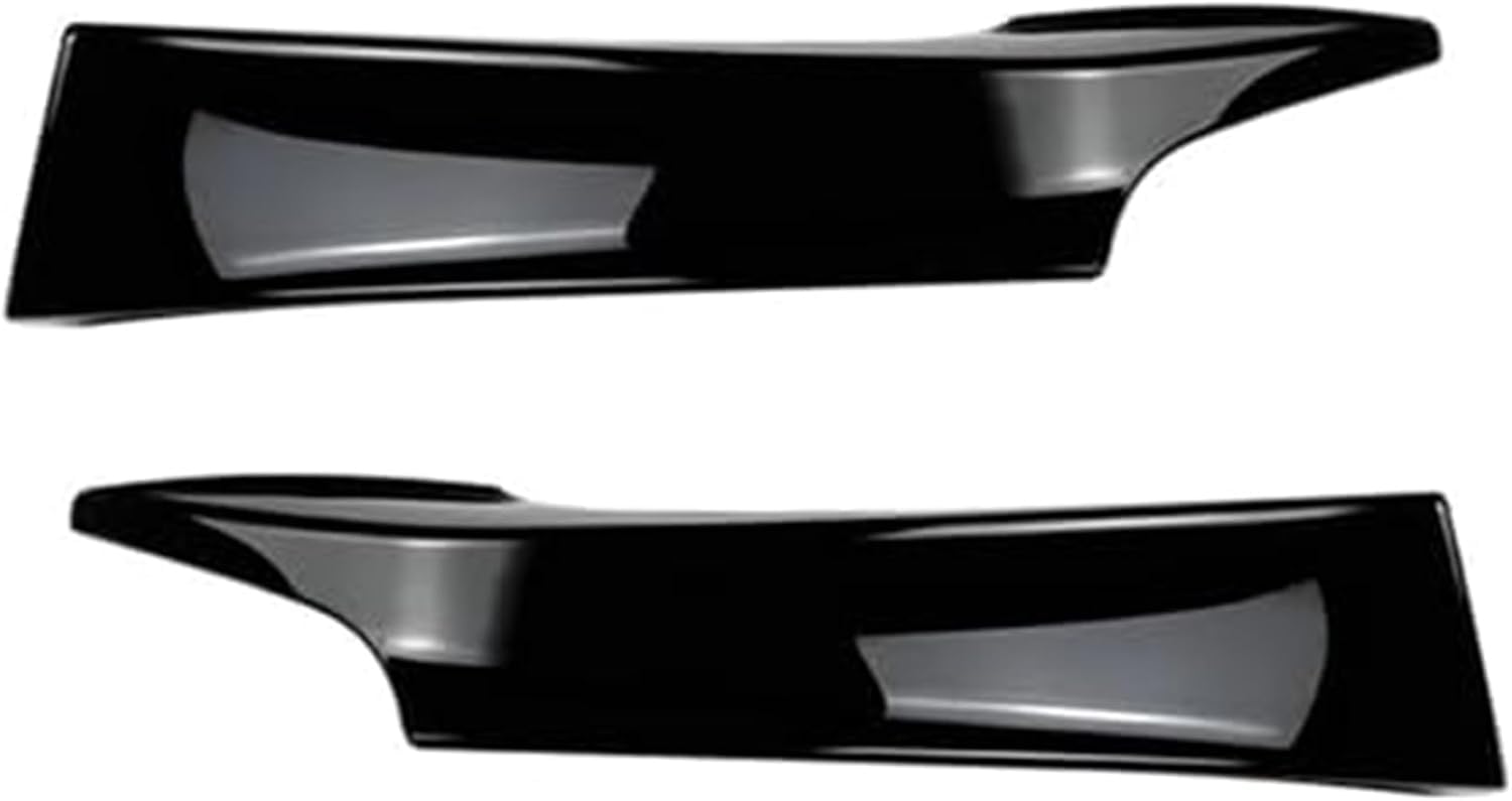 Becquets Avant pour BMW F20 F21 1 Series Lame de Pare-chocs Gloss Black