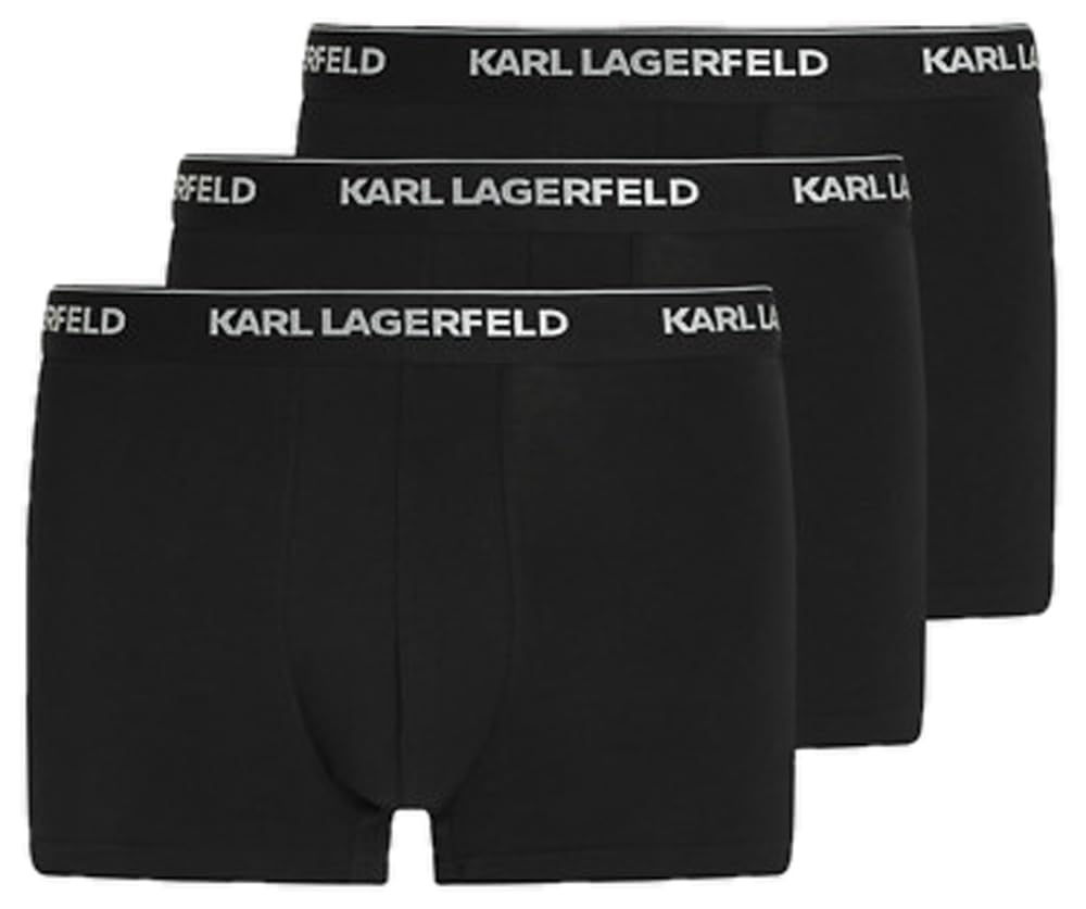KARL LAGERFELD Trunks Mężczyźni Karl Lagerfeld, Men's, Shine Elastic Trunk (3 Pack)