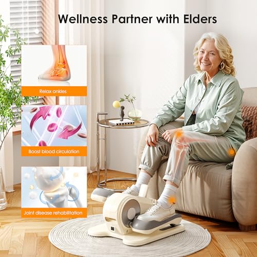 SogesPower-Under-Desk-Elliptical-Exercise-Machine-Ellipse-Leg-Exerciser-for-Seniors-with-12-Adjustable-Speeds-Electric-Seated-Pedal-Exerciser-for-Home-with-Remote-Control SogesPower Under Desk Elliptical Exercise Machine Ellipse Leg Exerciser for Seniors with 12 Adjustable Speeds Electric Seated Pedal Exerciser for Home with Remote Control