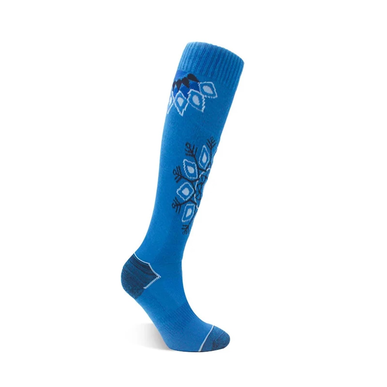 Chaussette de Ski Chaussettes de Ski d'hiver for Femmes, Sports de Plein air, Cyclisme, Alpinisme, Snowboard, Hommes et Enfants, Bas Chauds imperméables(Royal Blue,M - Man)