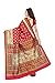 Jaanvi fashion - Sari - Floral - para mujer Rosso rojo con...