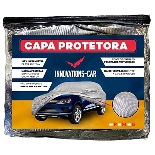 Capa Para Cobrir Carro Forrada 100% Impermeável Anti-uv (G)