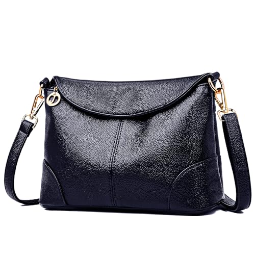 JUYANO Umhängetasche Damen Klein, Crossbody Bag Damen PU Leder mit...