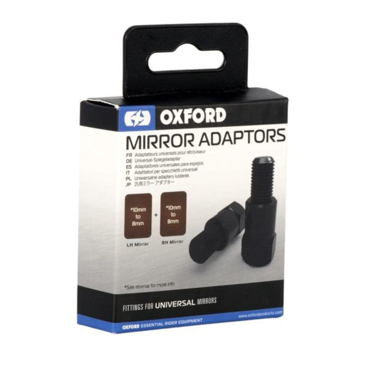 Oxford Mirrors - Mirror Adapters - 10MM to 8MM Reverse (OX580)